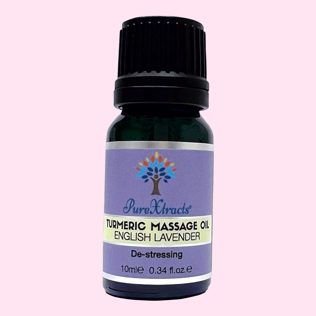 Turmeric Massage Oil with English Lavender- PureXtracts