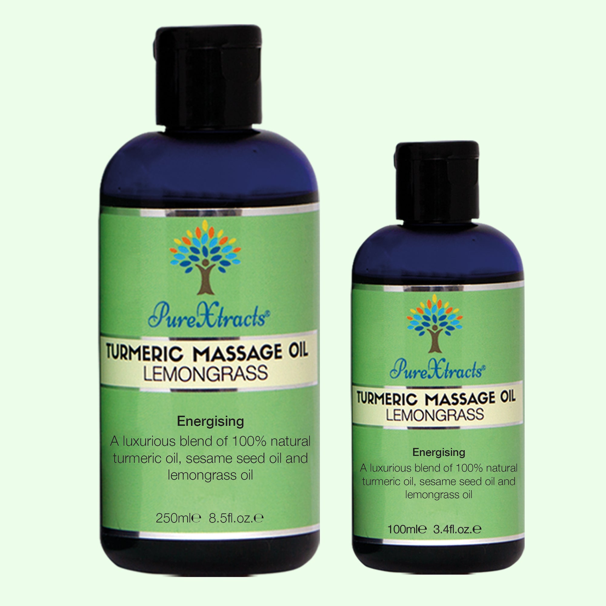 Turmeric Massage Oil with Lemongrass - PureXtracts