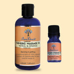 Turmeric Massage Oil - 100ml and 10ml oil together - PureXtracts