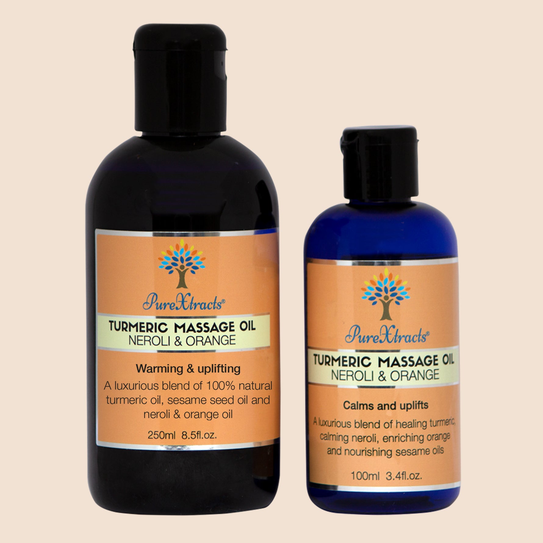 Turmeric Massage Oil - Neroli & Orange - PureXtracts